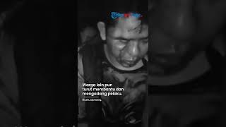 VIRAL VIDEO Maling Motor Bonyok Awalnya Berhasil tapi Berujung Diamuk Massa di Jalan Bomang Bogor [upl. by Ausoj]