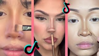 nose contour tutorial  nose tutorial for beginners [upl. by Htebizile]