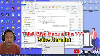 Mengubah Ownership TrustedInstaller ke User Lain di Windows [upl. by Nama]