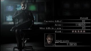 Resident Evil 4 2005  Mercenaries  Wesker 5 estrelas no estágio Battlefield [upl. by Lean]