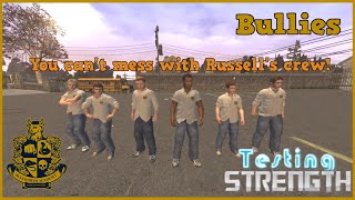 Bully SE Bullies No Russell Testing Strength vs All Bosses  Bonus Fight  Full HD [upl. by Eirameinna]