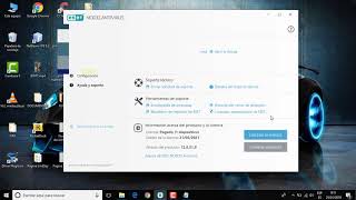 clave serial y crack para antivirus eset nod32 hasta 2021 [upl. by Aicener890]