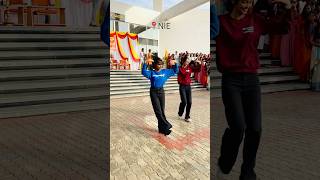 NIE Kannada Rajyotsava 2024✨ Belageddu yara mukhava song dance flashmob NIE north kannada dance [upl. by Ennail]