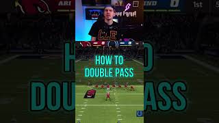 How To Double Pass In Madden [upl. by Klarika]