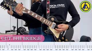 Linkin Park  Cut the bridge Guitar Cover  FREE Tabs [upl. by Marciano587]