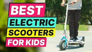 Top 5 Electric Scooters for Kids in 2024 👌 [upl. by Dygall236]