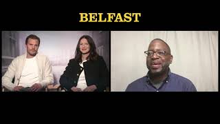 Jamie Dornan Caitriona Balfe talk Kenneth Branaghs Belfast and singing Everlasting Love [upl. by Reinert]