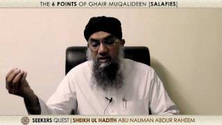 6 Six points of Salafis [upl. by Jillana499]