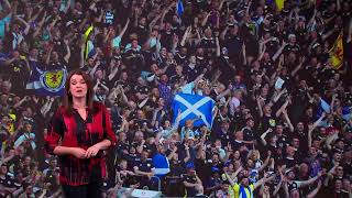 Scotland weather by Gillian Smart amp Judith Ralston BBC June 19th 2024 Go Scotland Euro 2024 [upl. by Ziagos736]