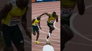 Usain bolt ⚡ never get a good start  Usain bolt 100m sprint usainbolt shorts [upl. by Assirt]