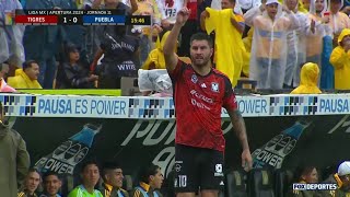 😎 GOLAZO DE TIRO LIBRE AndréPierre Gignac  Tigres 10 Puebla  Fecha 11 Apertura 2024  Liga MX [upl. by Ecinuahs]