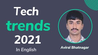 Top tech trends in 2021  Aviral Bhatnagar  Thrive by Groww [upl. by Niwroc]