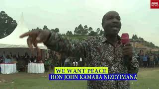 MP OPENS GUN MOUTH TO JOURNALISTS HON KAMARA NIZEYIMANA [upl. by Norvan640]