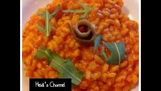 Risotto con peperoni Risotto con crema di peperoni [upl. by Chappie]