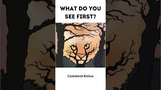 What You See First Reveals Your Personality opticalillusion mindtricks whatdoyousee youtube [upl. by Mattah]