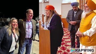 Ms Georgia praised Dharmendra Gill on being elected as the Municipal Judge of Franklin [upl. by Bear75]