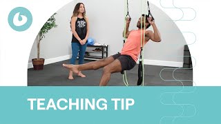 Prep for Beginner Pull Ups  Teaching Tip [upl. by Kinimod]