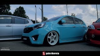 Widebody Perodua Axia Stance at Motonation PICC 2017 [upl. by Kyrstin]