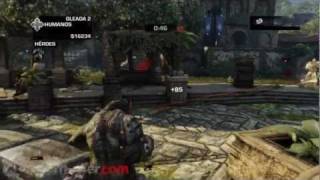 Gears of War 3  Modo Bestia Drone Salvaje Kantus Bloodmount y Mauler  Español Latino HD [upl. by Araj]