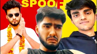 Elvish yadav VS maxtern SPOOF 😂 TheSocialFactory ElvishYadavVlogs maxtern [upl. by Enivid]