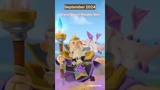 GOLD PASS SKINS ARE BACK FINALLY  Grand Dwarf Warden Clash Of Clans reverted the change coc [upl. by Conlon]