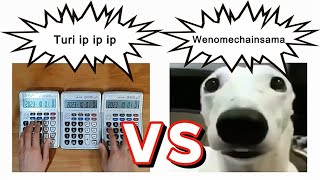 Turi ip ip ip vs wenomechainsama Calculator Cover [upl. by Pinkham]