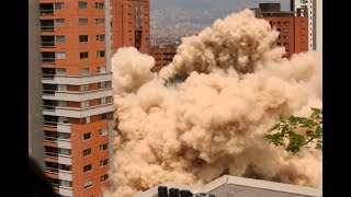 Así fue la implosión del Edificio Mónaco [upl. by Layla741]