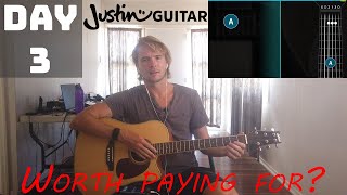 A beginner guitarists thoughts on the Justin Guitar free trial [upl. by Adla]