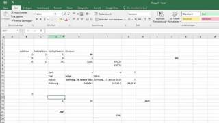 510 Excel 2016  markieren einfügen löschen ausblenden Größe verändern  Digikomp [upl. by Coleman205]