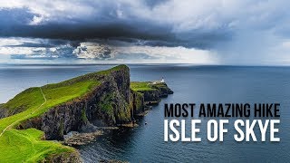 Neist Point Isle Of Skye Best Hike  Scotland Lighthouse [upl. by Cadel738]