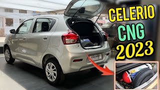 New Celerio Vxi Cng 2023 Model Review 🔥 Features Sepc Price amp All Details [upl. by Jareen]