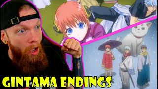 All Gintama Endings Reaction Part 1 [upl. by Melinda]