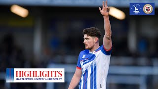 📺 Pools defeated by Bromley  Hartlepool United 14 Bromley [upl. by Imij]