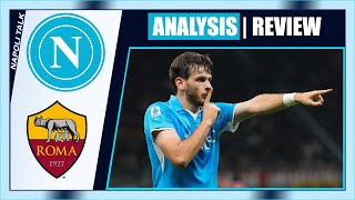 Napoli 1 0 Roma  Review  Analysis  Player Ratings [upl. by Burnley]