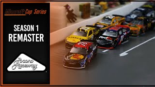 NASCAR StopMotion Miscraft Cup Series  S1 R7  Pocono REMASTER [upl. by Rabassa]