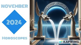 HOROSCOPES for Taurus and Pisces for November 2024 [upl. by Federico]