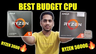 Ryzen 5600g vs Ryzen 3600 With Gaming Benchmarks  BEST BUDGET CPU [upl. by Cori]