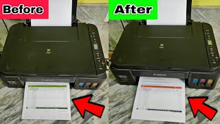 Canon Printer Colour Problem Fix  Wrong colour printing problem in Canon Printer [upl. by Gladis]