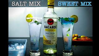 Simple BACARDI COCKTAIL  Lemon  Chilli and Mint Bacardi Limon How to drink Bacardi The right way [upl. by Petulah]