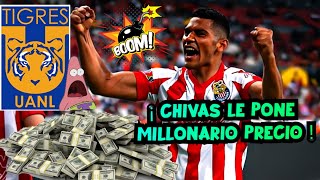 ¡ CHIVAS LE PONE PRECIO MILLONARIO AL TIBA SEPÚLVEDA Y SE ALEJA DE TIGRES [upl. by Danika]