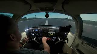 Piper PA38112 Tomahawk Test Flight [upl. by Wilbert]