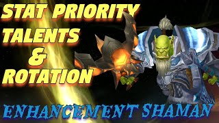 TBC Enhancement Shaman PvE QUICK Guide  Stat Priority Talents and Single Target [upl. by Evelc]