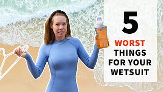 5 Worst Things for Your Wetsuit  Maintenance Tips [upl. by Hannavas]