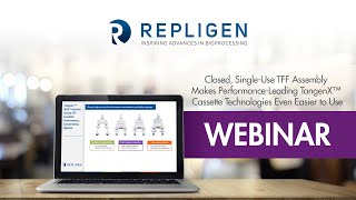 Closed Singleuse TFF Assembly Makes PerformanceLeading TangenX™ Cassette Even Easier to Use [upl. by Wun]