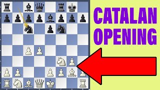 Catalan Opening Chess Theory Ideas Lines [upl. by Ahtinak]