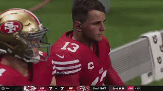 WEEK 7 Madden NFL 25 KANSAS CITY CHIEFS VS SAN FRANCISCO 49ERS [upl. by Nesto992]