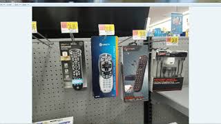 DIRECT TV GENIE REMOTE NOW SOLD AT YOU LOCAL WALMART [upl. by Ellainad]