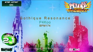 PUMP IT UP PHOENIX Gothique Resonance고딕 레조넌스 D21 Phoenix Modified ver [upl. by Reinald]