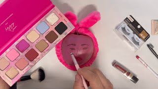 ASMR Makeup on FRUITS 🍎🍊🥭 No talking [upl. by Elisee]