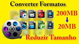 CONVERTER formato ou REDUZIR o tamanho de um vídeo grátis [upl. by Vargas579]